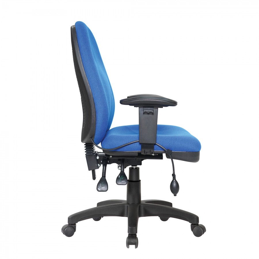 Harrison Fully Loaded Operator Chair With Lumbar